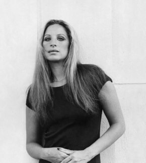 Barbra Streisand in her young days